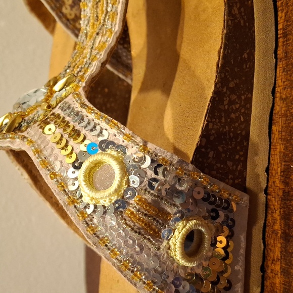 Rialto Beaded Sandals - Picture 2 of 6